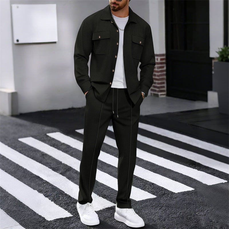Siyaje | Ensemble chemise à manches longues et pantalo