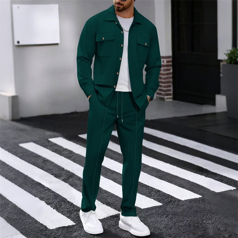 Siyaje | Ensemble chemise à manches longues et pantalo