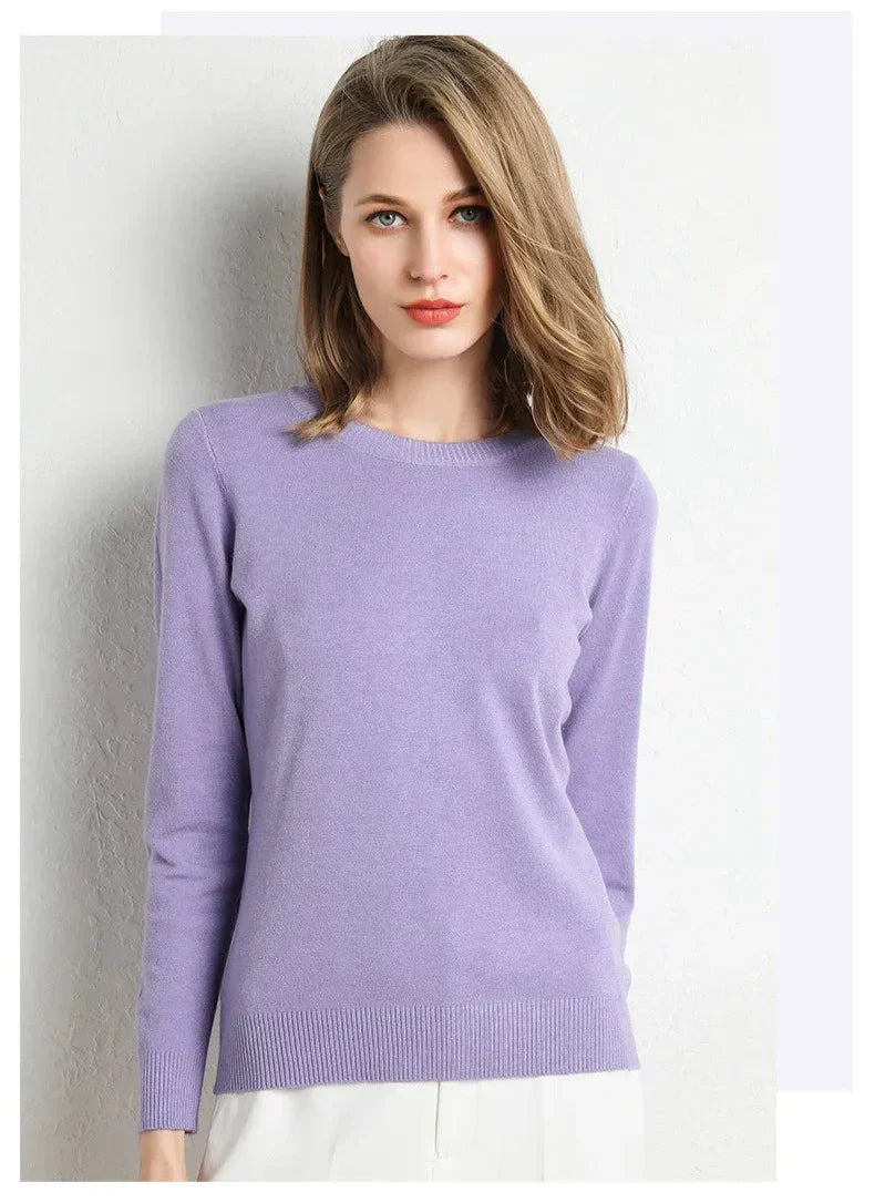 Siyaje | Pull confort en laine essentiel