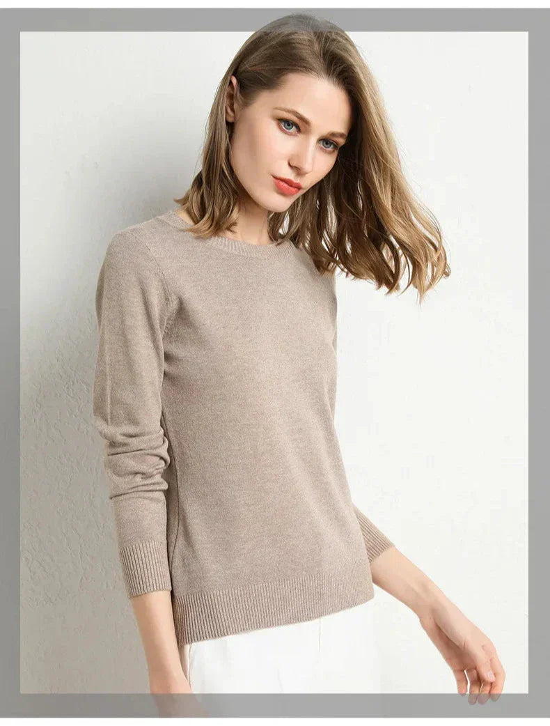 Siyaje | Pull confort en laine essentiel