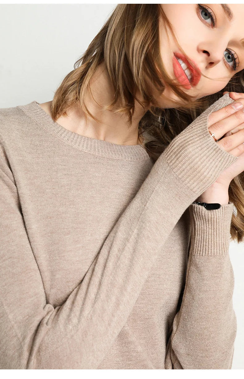 Siyaje | Pull confort en laine essentiel