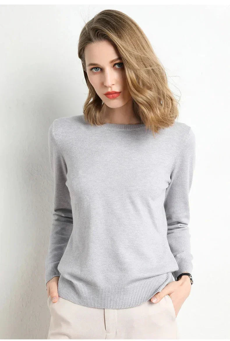 Siyaje | Pull confort en laine essentiel