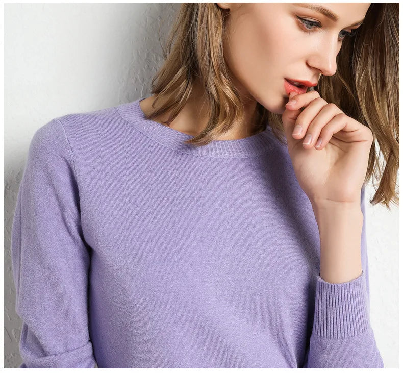 Siyaje | Pull confort en laine essentiel
