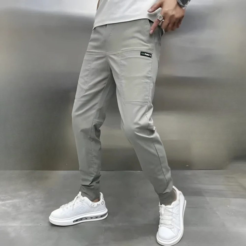 Siyaje | Pantalons cargo élastiques