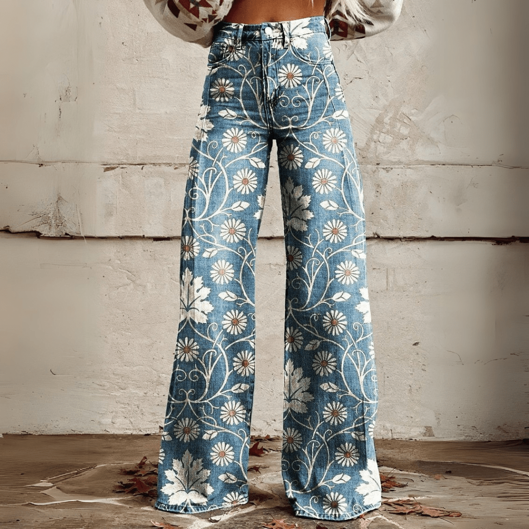 Siyaje | Pantalon vintage boho tendance