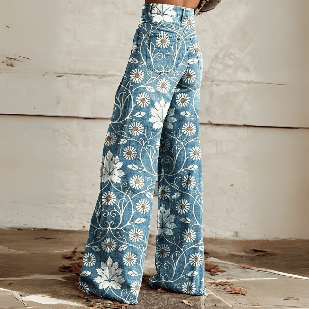 Siyaje | Pantalon vintage boho tendance