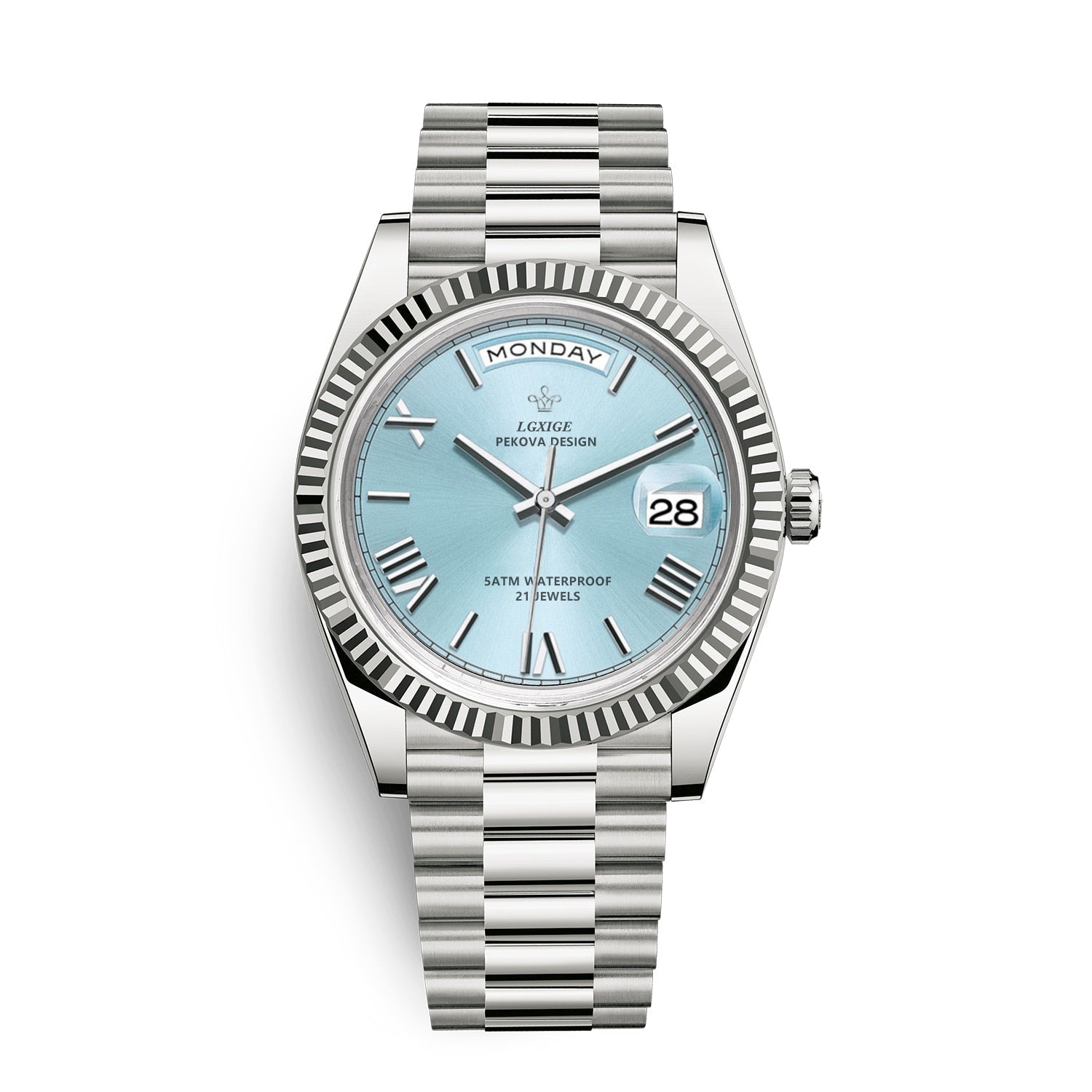 Montre Automatique Premium avec Fonction Jour et Date – Solan