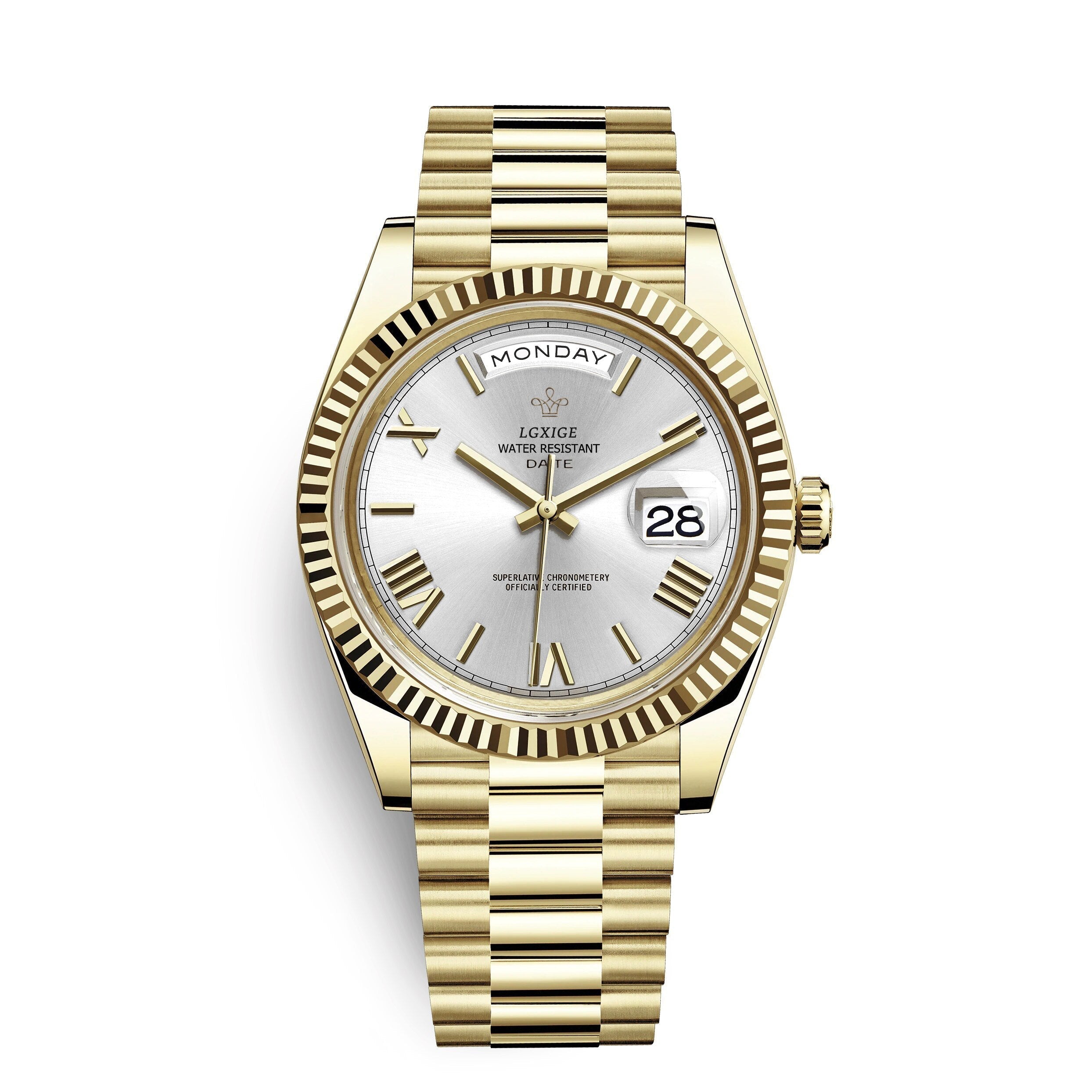 Montre Automatique Premium avec Fonction Jour et Date – Solan
