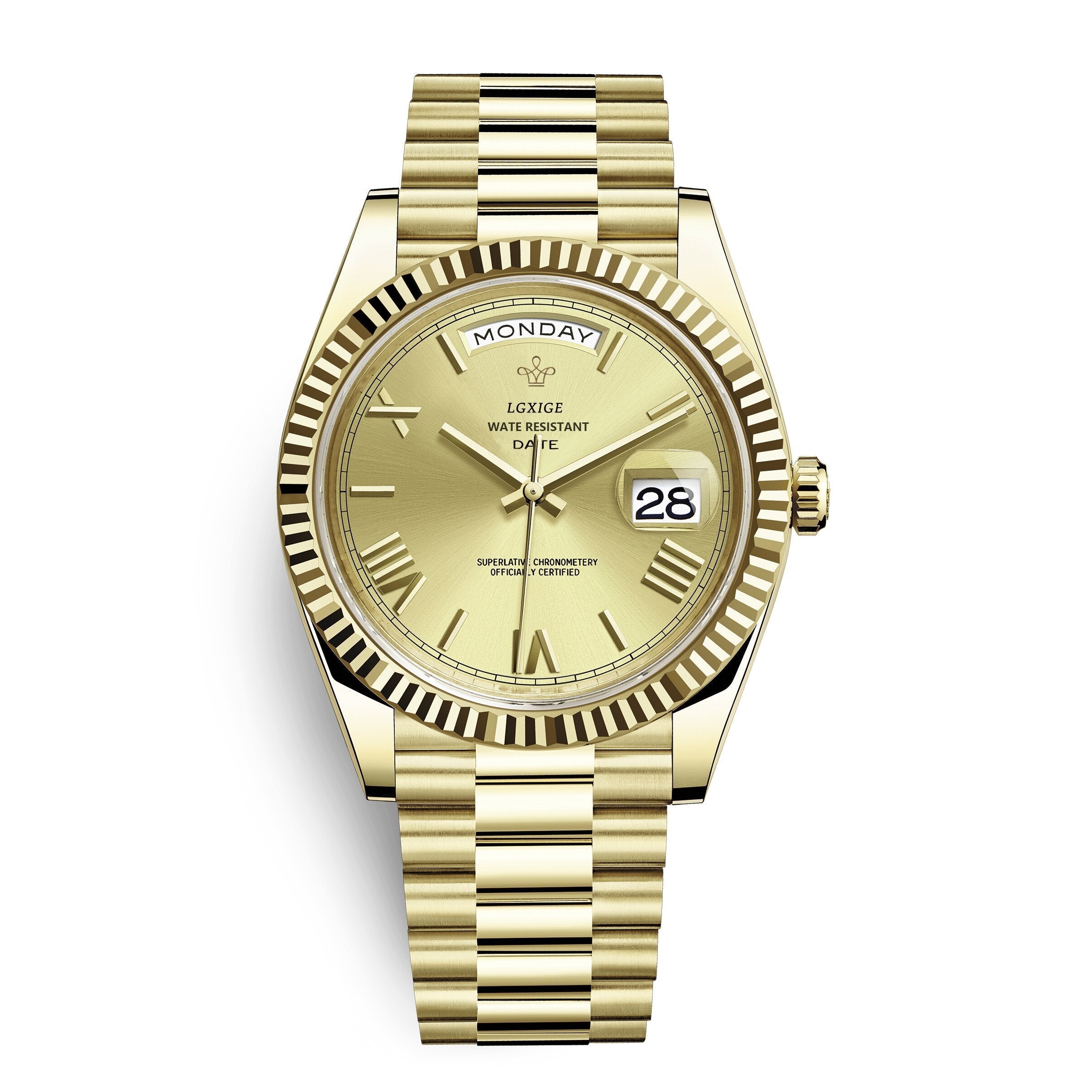Montre Automatique Premium avec Fonction Jour et Date – Solan