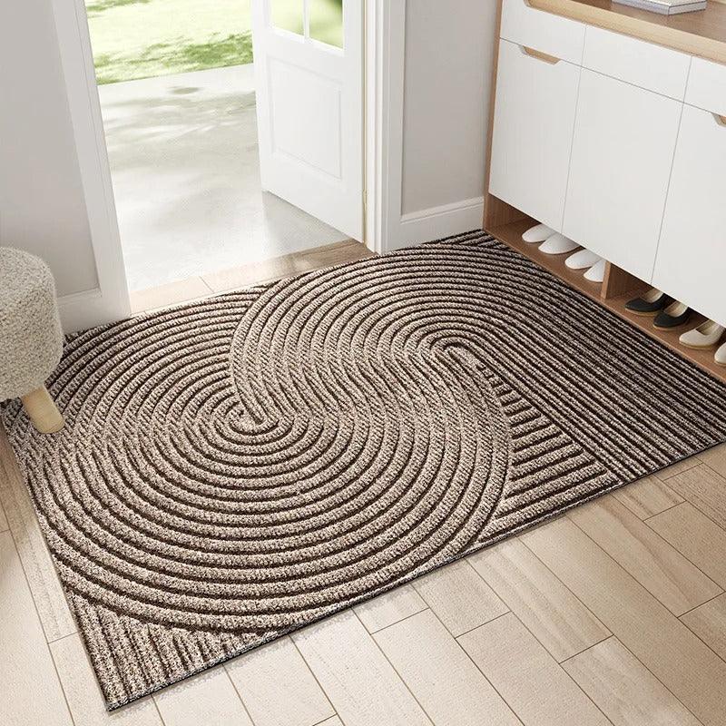 Paillasson en soie | Tapis durable et facile à nettoyer pour toute entrée.