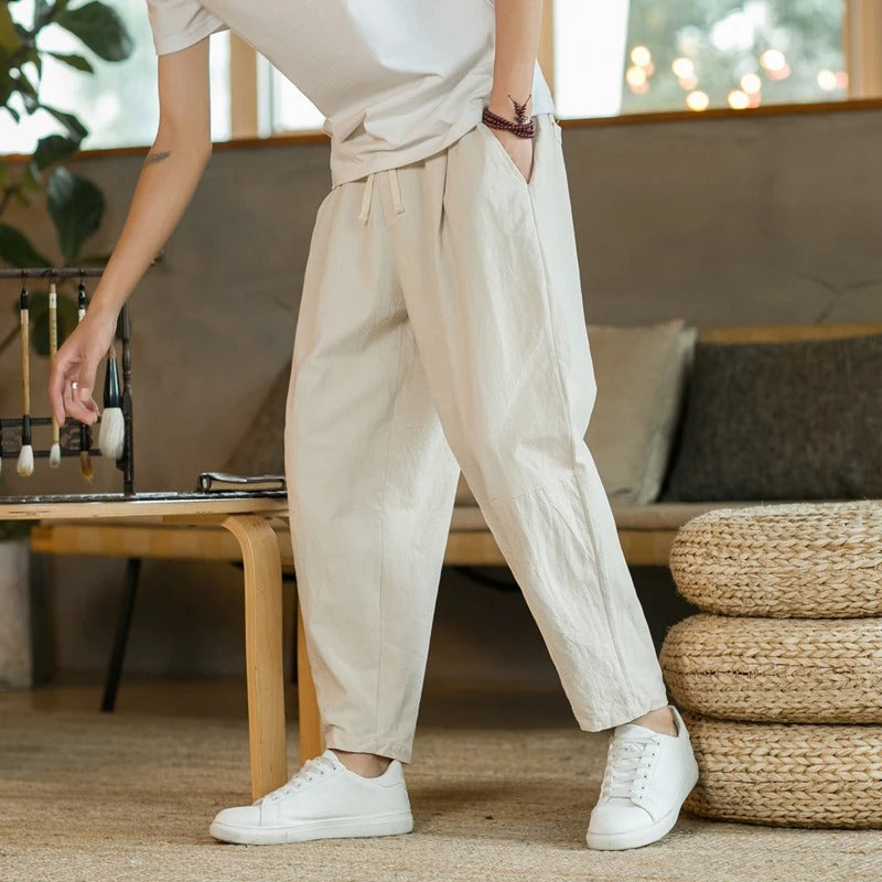 Siyaje | Pantalon estival en lin