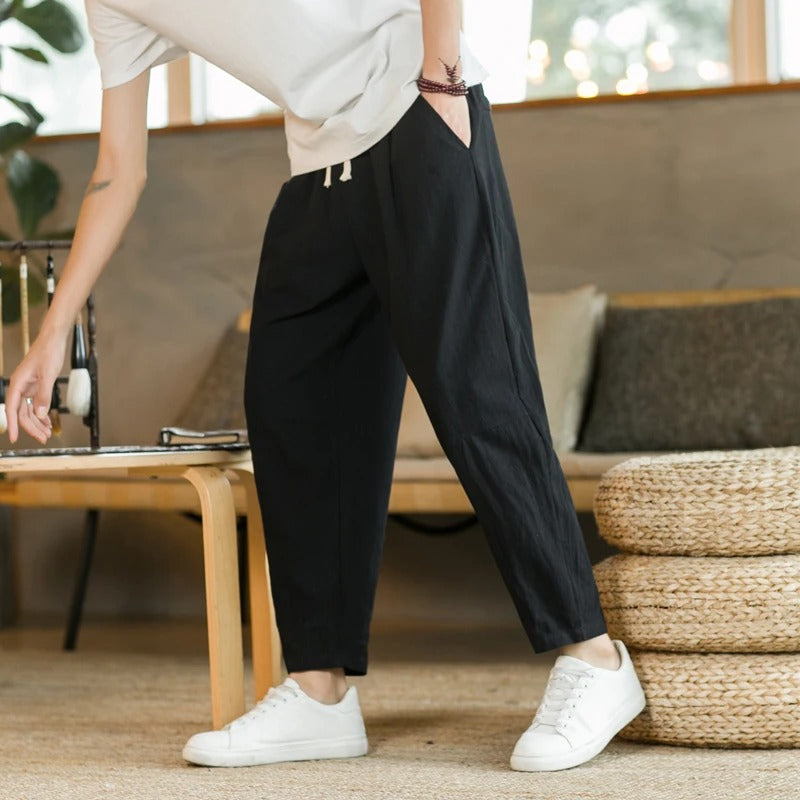 Siyaje | Pantalon estival en lin