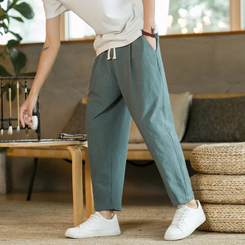Siyaje | Pantalon estival en lin