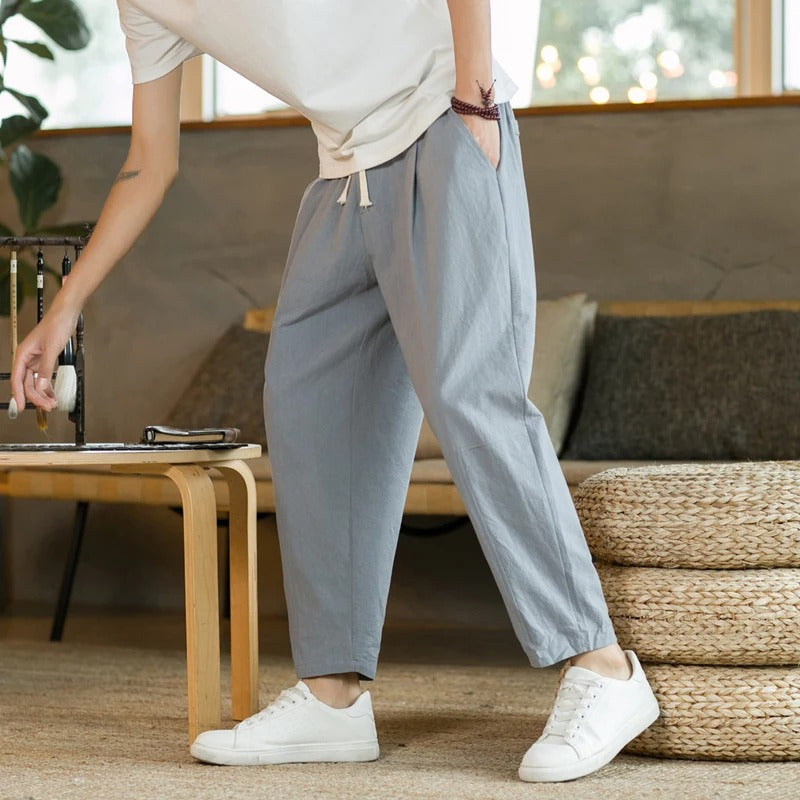 Siyaje | Pantalon estival en lin