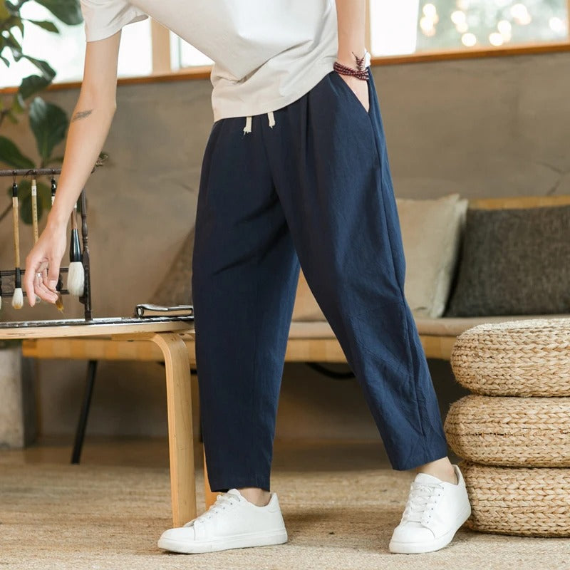 Siyaje | Pantalon estival en lin