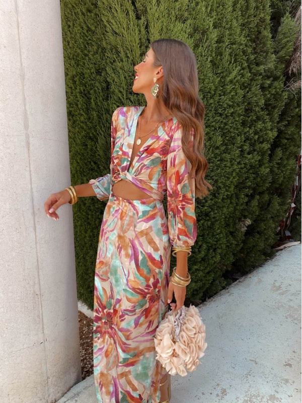 Siyaje | Robe élégante avec découpe