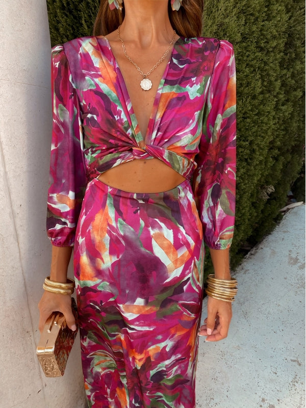Siyaje | Robe élégante avec découpe