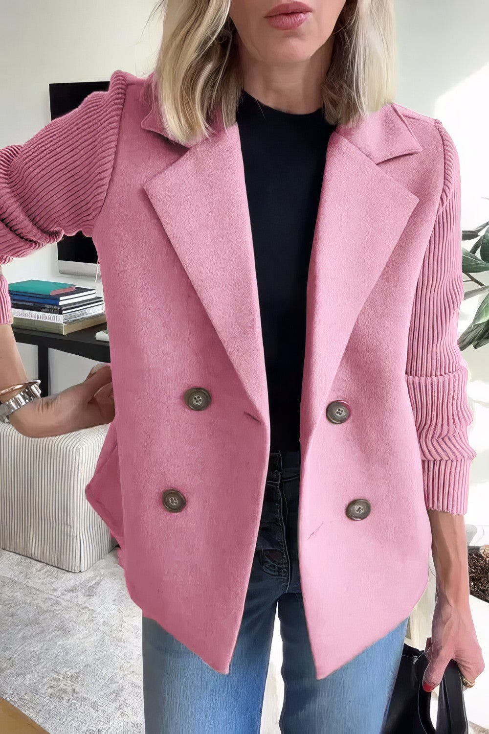 CLAIRE | Cardigan en patchwork