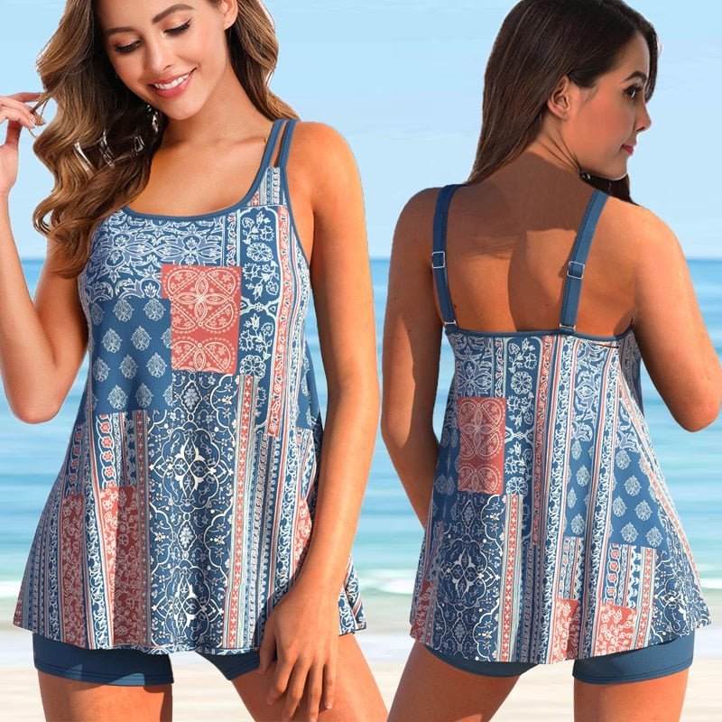 Tankini Grande Taille pour Plage & Piscine - Marielle